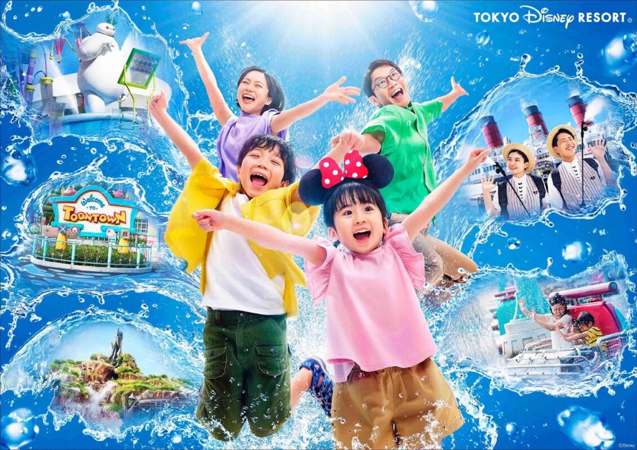 Tokyo Disneyland Announces “Get Soaked” Summer Season