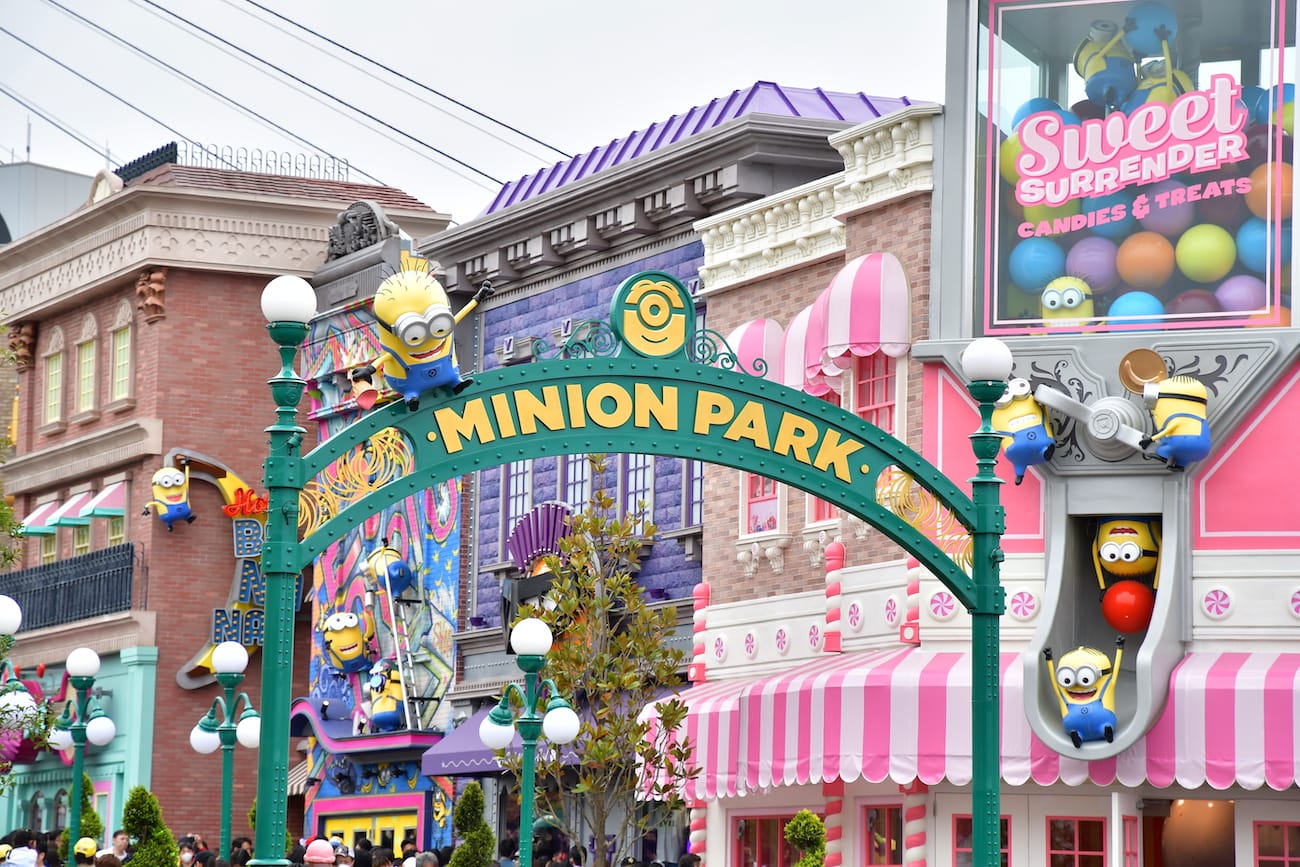 minion park at usj