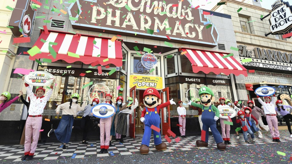 Mario Café & Store Celebrates Opening at Universal Studios Japan