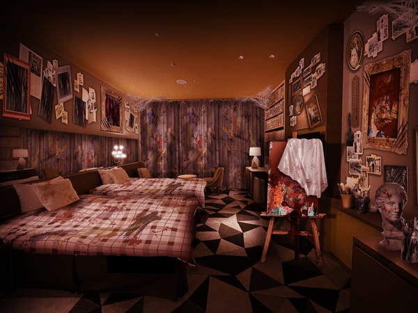 Universal Studios Japan’s Haunted Hotel Room