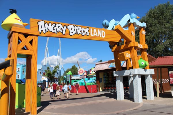 Angry Birds: Getting Catapulted Out of Thorpe Park